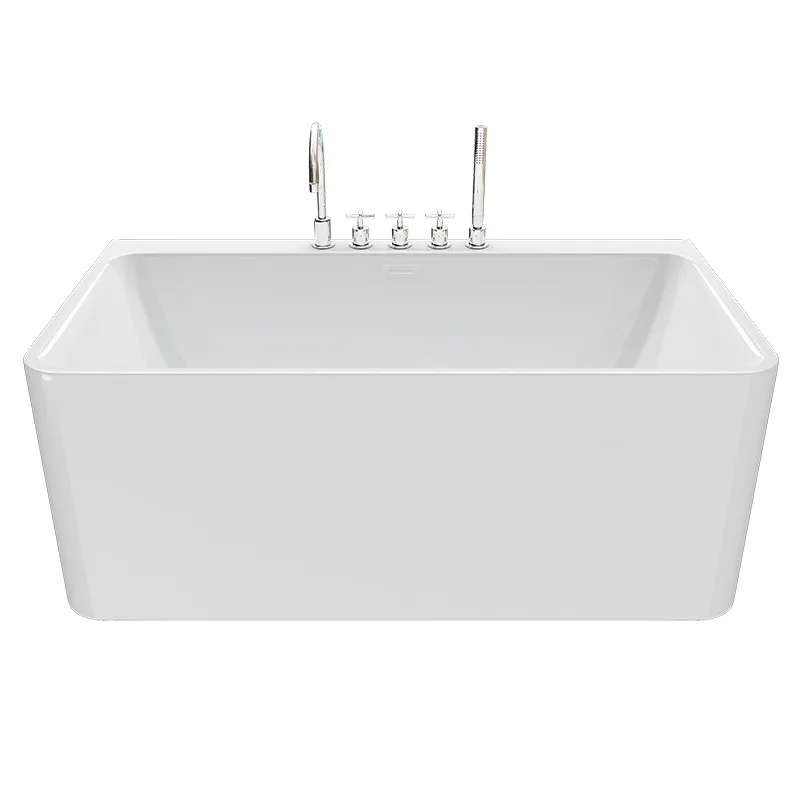 Thin edge three-sided skirt rectangular full-size acrylic massage surf bathtub QT-071
Thin edge three-sided skirt rectangular full-size acrylic massage surf bathtub QT-071
