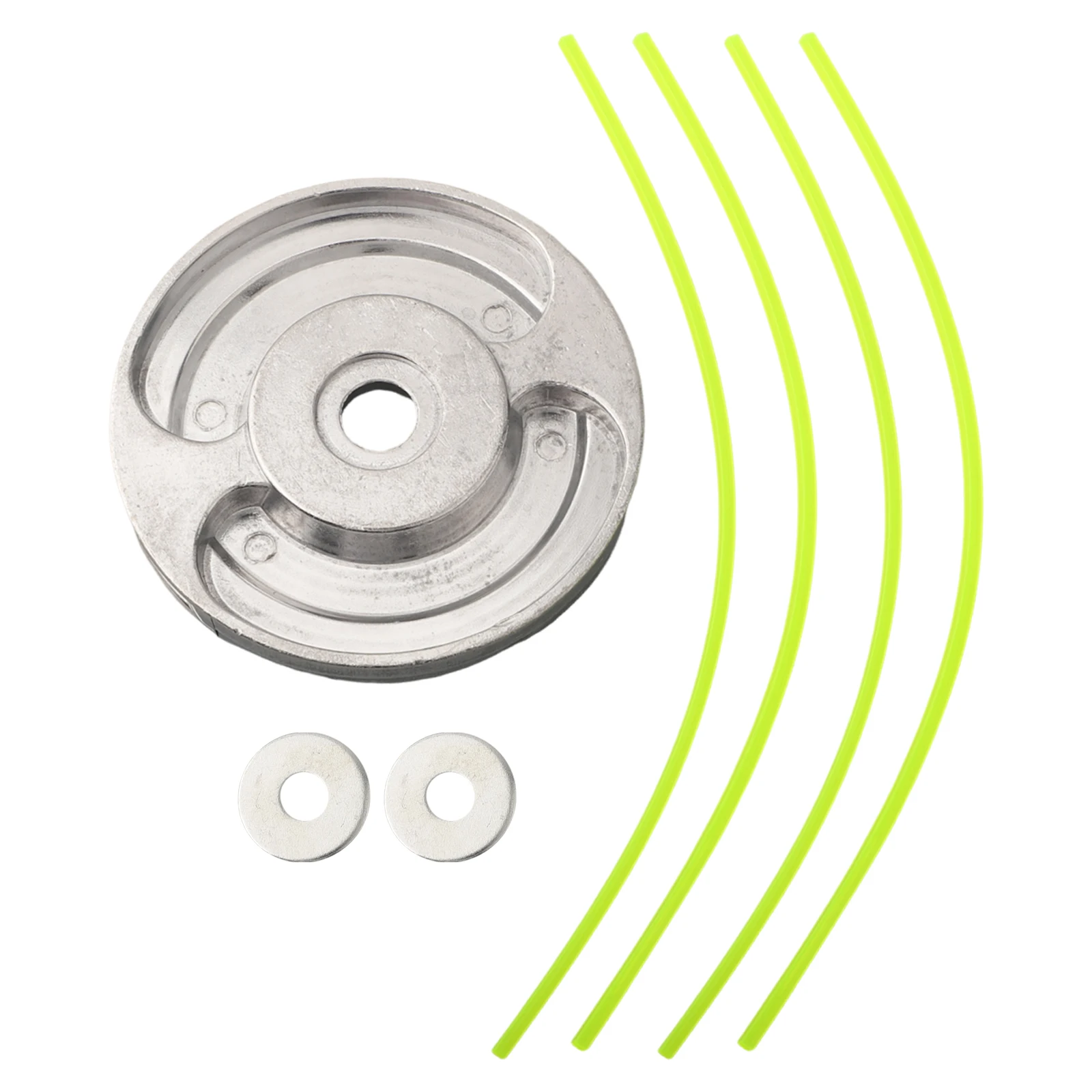 1PCS Trimmer Head Silver Aluminum Alloy Mower Parts Brushcutting Line Trimmer Replacement Head Garden Supplies Tool Accessories
1PCS Trimmer Head Silver Aluminum Alloy Mower Parts Brushcutting Line Trimmer Replacement Head Garden Supplies Tool Accessories