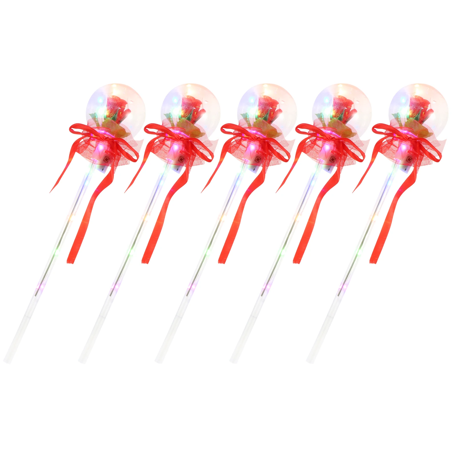 5 Pcs Glowing Fairy Sticks Bright Plastic Light Kids Party Props Christmas New Year Events Glow Costumes Festivals
5 Pcs Glowing Fairy Sticks Bright Plastic Light Kids Party Props Christmas New Year Events Glow Costumes Festivals