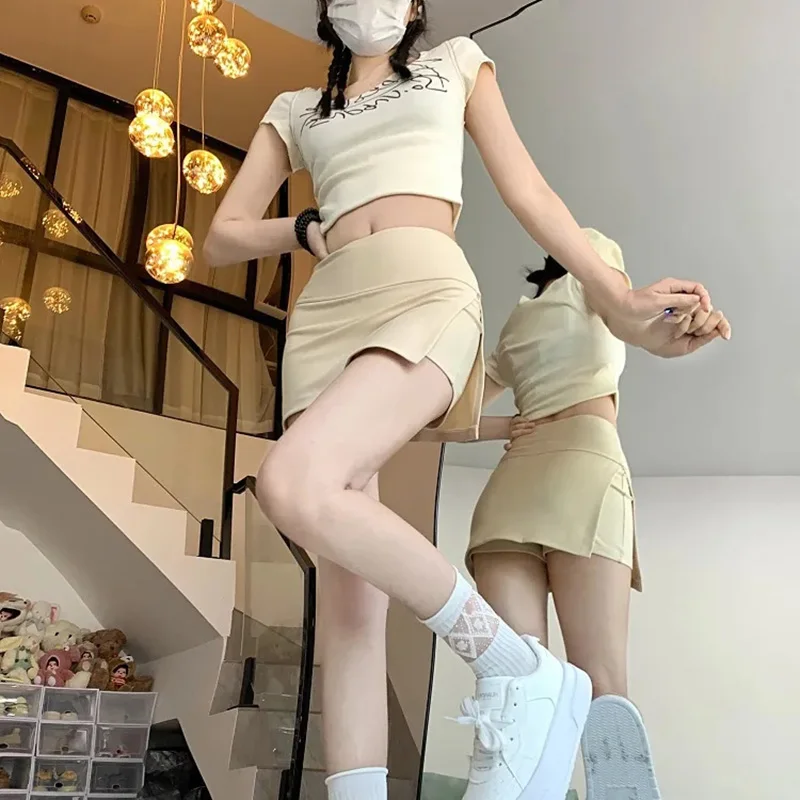 Sports Shorts Women Fashion Skinny Basic Solid Side Split Pants Harajuku Y2K Casual Sweatpants Sexy Hot Wrap Skirt Streetwear
Sports Shorts Women Fashion Skinny Basic Solid Side Split Pants Harajuku Y2K Casual Sweatpants Sexy Hot Wrap Skirt Streetwear