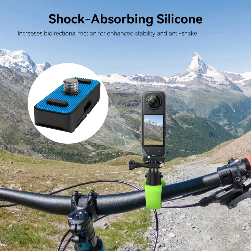 Folding Camera Base Quick Adapter For 360 Action Camera Quick Release 
Folding Camera Base Quick Adapter For 360 Action Camera Quick Release