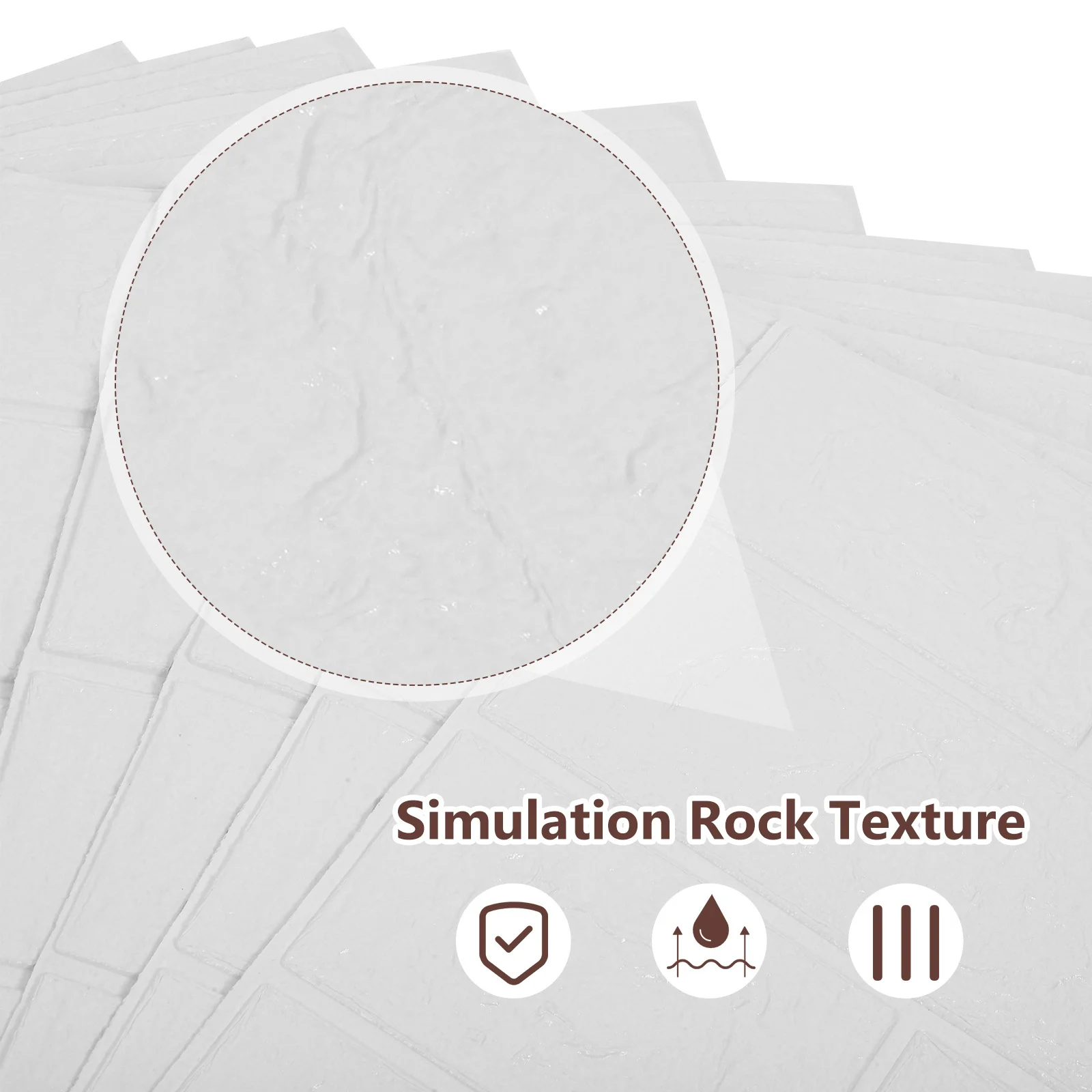 20Pcs Peel and Stick Brick Wall Stickers Self Adhesive Decorative Brick Decals for Kitchen Bathroom Home Wall Decor 
20Pcs Peel and Stick Brick Wall Stickers Self Adhesive Decorative Brick Decals for Kitchen Bathroom Home Wall Decor