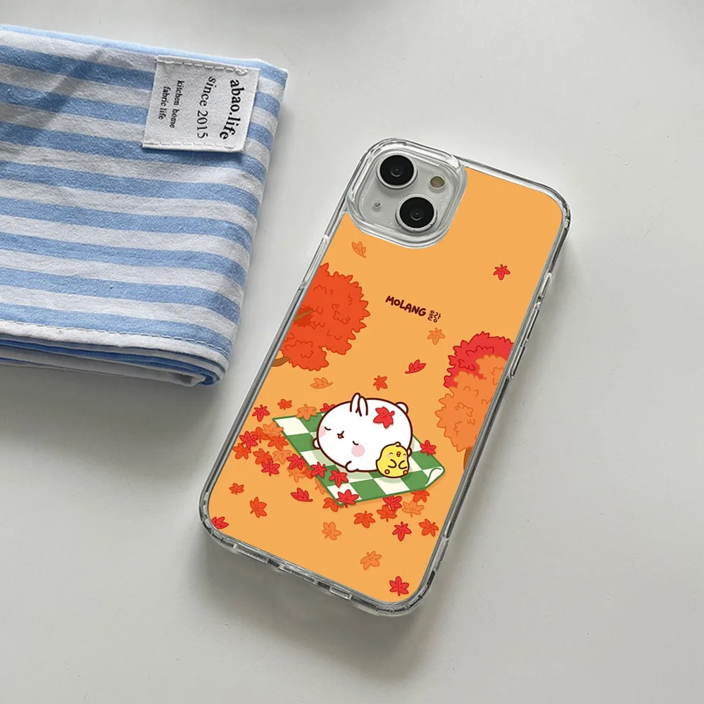 Cartoon M-MolangS Cute Phone Case Magsafe for iPhone 16 14 13 12 15 Pro Max X XR XS Plus Soft Clear Tpu Cover
Cartoon M-MolangS Cute Phone Case Magsafe for iPhone 16 14 13 12 15 Pro Max X XR XS Plus Soft Clear Tpu Cover