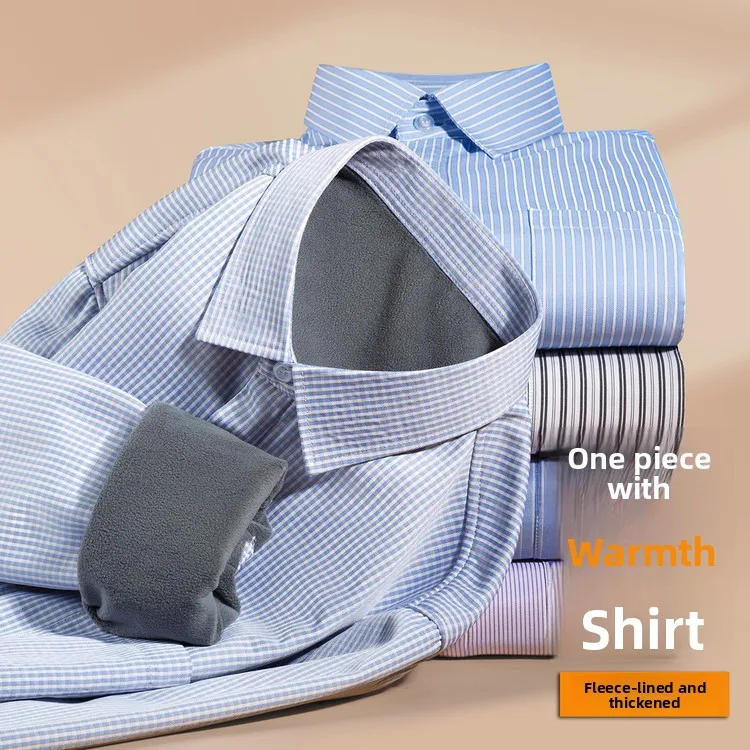 Thiened Fce Long Sve Men's irt Warm Busin Workwear for Autumn Winter Stand Fit Button up Casual Versatile Pol...
Thiened Fce Long Sve Men's irt Warm Busin Workwear for Autumn Winter Stand Fit Button up Casual Versatile Pol...