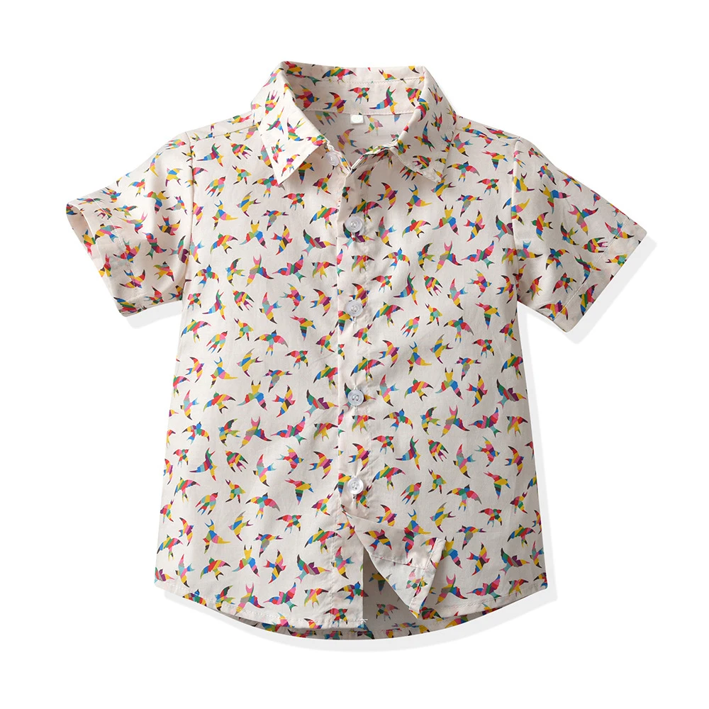 Children's Boy's Clothing Tops Single Breasted Shirt Cute Flower Summer Children's Casual Beach Hawaiian Kids Girl Shirt
Children's Boy's Clothing Tops Single Breasted Shirt Cute Flower Summer Children's Casual Beach Hawaiian Kids Girl Shirt