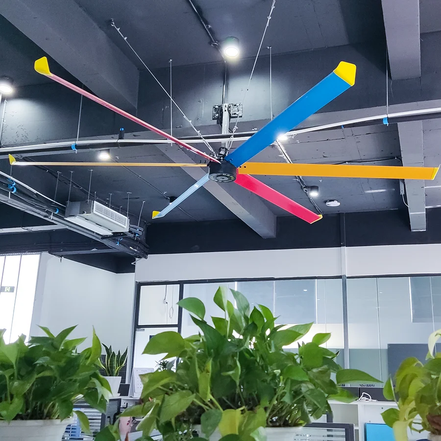 10ft 3m Low Noise HVLS Ceiling Fan Large Air Volume Commercial Fan For Gym Shop And Small Warehouse Ventilation
10ft 3m Low Noise HVLS Ceiling Fan Large Air Volume Commercial Fan For Gym Shop And Small Warehouse Ventilation