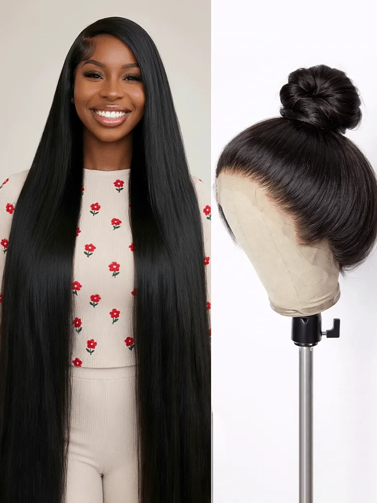 Brazilian Straight Human Hair Wig 360 Full Lace Wig 250 Density 13X4 13x6 Transparent Lace Front Wig Pre Plucked Natural Hairline Baby Hair Raw Remy Human Hair Front HD Lace Wigs For Women Daily Wear 20 30 40 46 Inches
Brazilian Straight Human Hair Wig 360 Full Lace Wig 250 Density 13X4 13x6 Transparent Lace Front Wig Pre Plucked Natural Hairline Baby Hair Raw Remy Human Hair Front HD Lace Wigs For Women Daily Wear 20 30 40 46 Inches