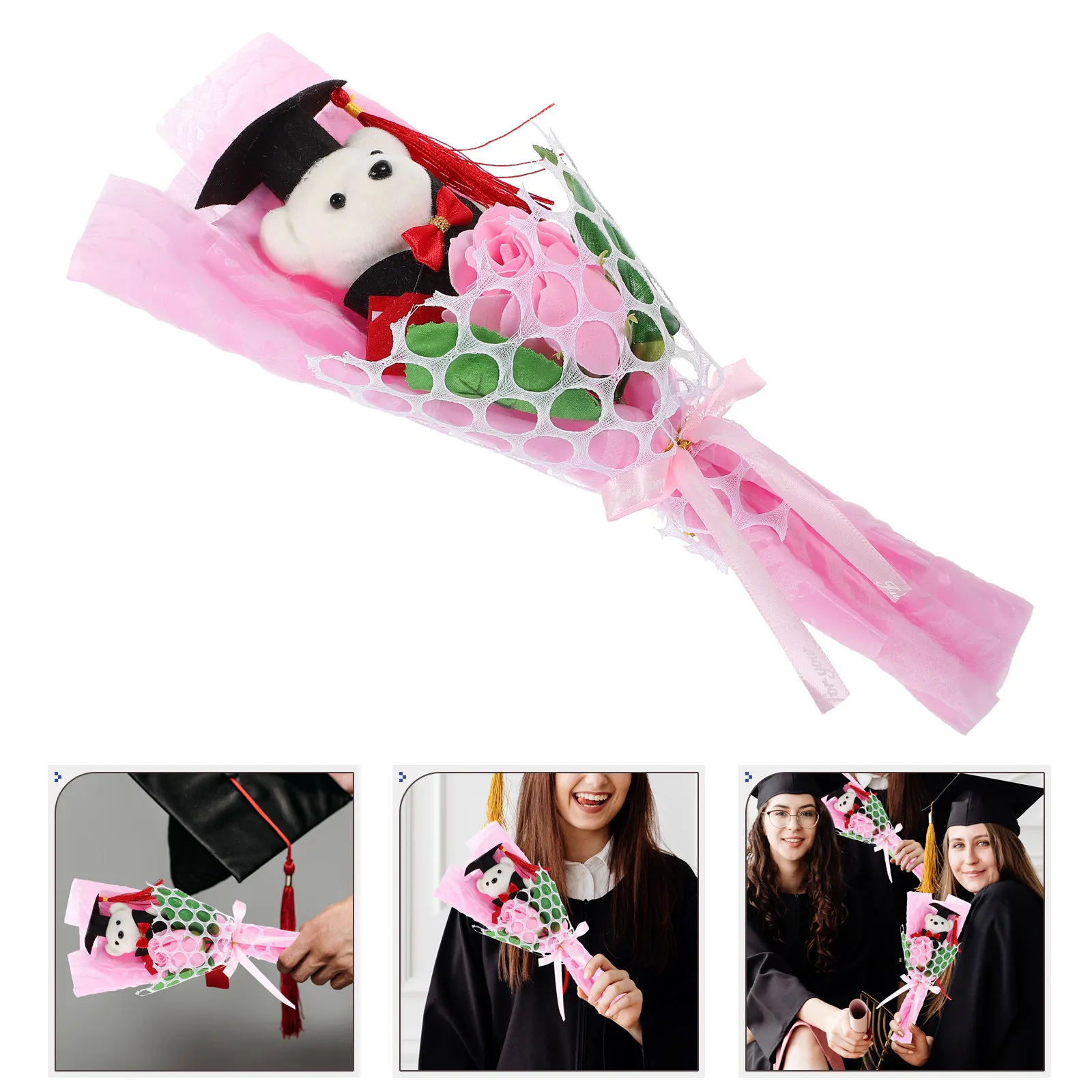 Graduation Bear Bouquet Soft Stable Material Creative Graduation Gift Photo Prop Decoration Bouquet Gift Graduates Accessories
Graduation Bear Bouquet Soft Stable Material Creative Graduation Gift Photo Prop Decoration Bouquet Gift Graduates Accessories