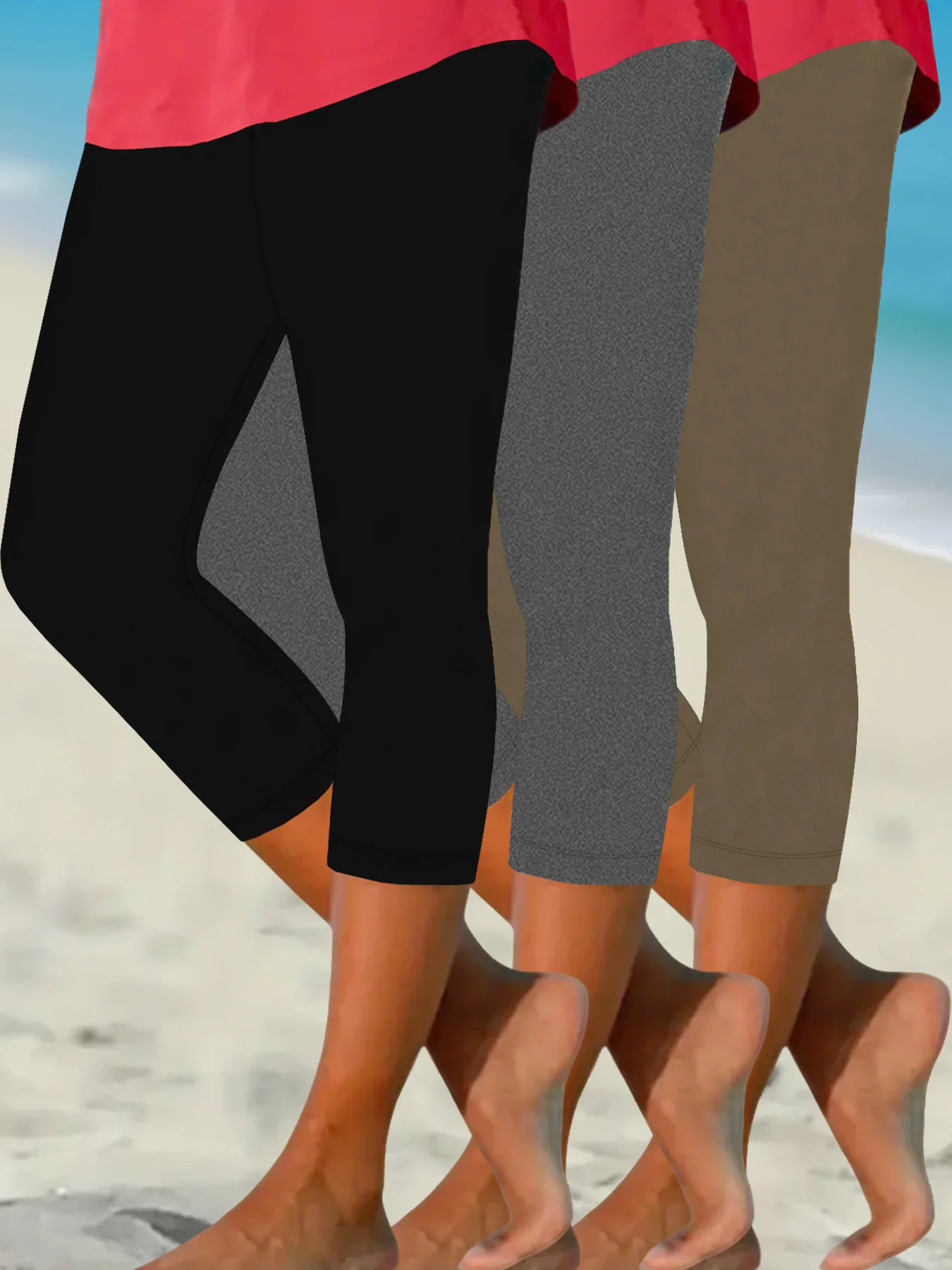 3 пары женских супермягких леггинсов-капри с высокой эластичностью, дышащие, непрозрачные, для тренировок, бега, йоги, фитнеса, с эффектом пуш-ап
3 пары женских супермягких леггинсов-капри с высокой эластичностью, дышащие, непрозрачные, для тренировок, бега, йоги, фитнеса, с эффектом пуш-ап