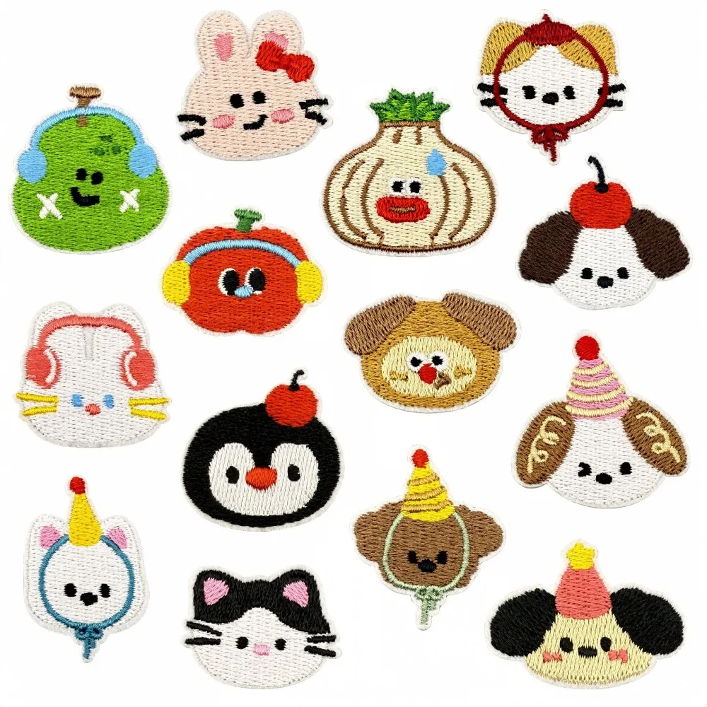 Mini Cute Cartoon Animals Cat Dog Iron-on Sew Embroidery Badge Patches DIY T-shirt Hat Backpack Clothing Appliques Sticker
Mini Cute Cartoon Animals Cat Dog Iron-on Sew Embroidery Badge Patches DIY T-shirt Hat Backpack Clothing Appliques Sticker