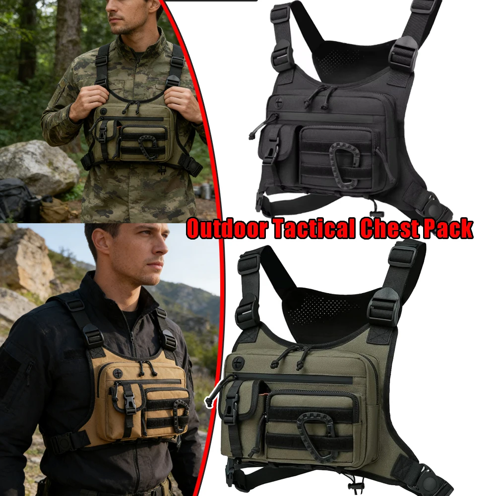 Tactical Running Backpack Men Sling Bag Outdoor Camo Chest Pack Lightweight Daypack for Sports Hiking Crossbody Shoulder Bag
Tactical Running Backpack Men Sling Bag Outdoor Camo Chest Pack Lightweight Daypack for Sports Hiking Crossbody Shoulder Bag