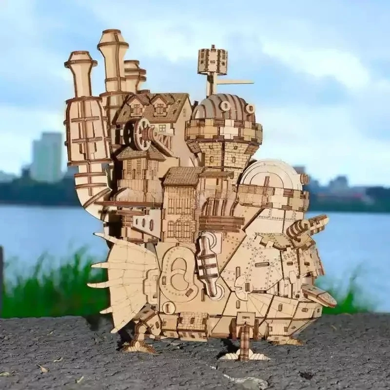 Wooden assembly model stacking animation ornament 3D three-dimensional puzzle
Wooden assembly model stacking animation ornament 3D three-dimensional puzzle