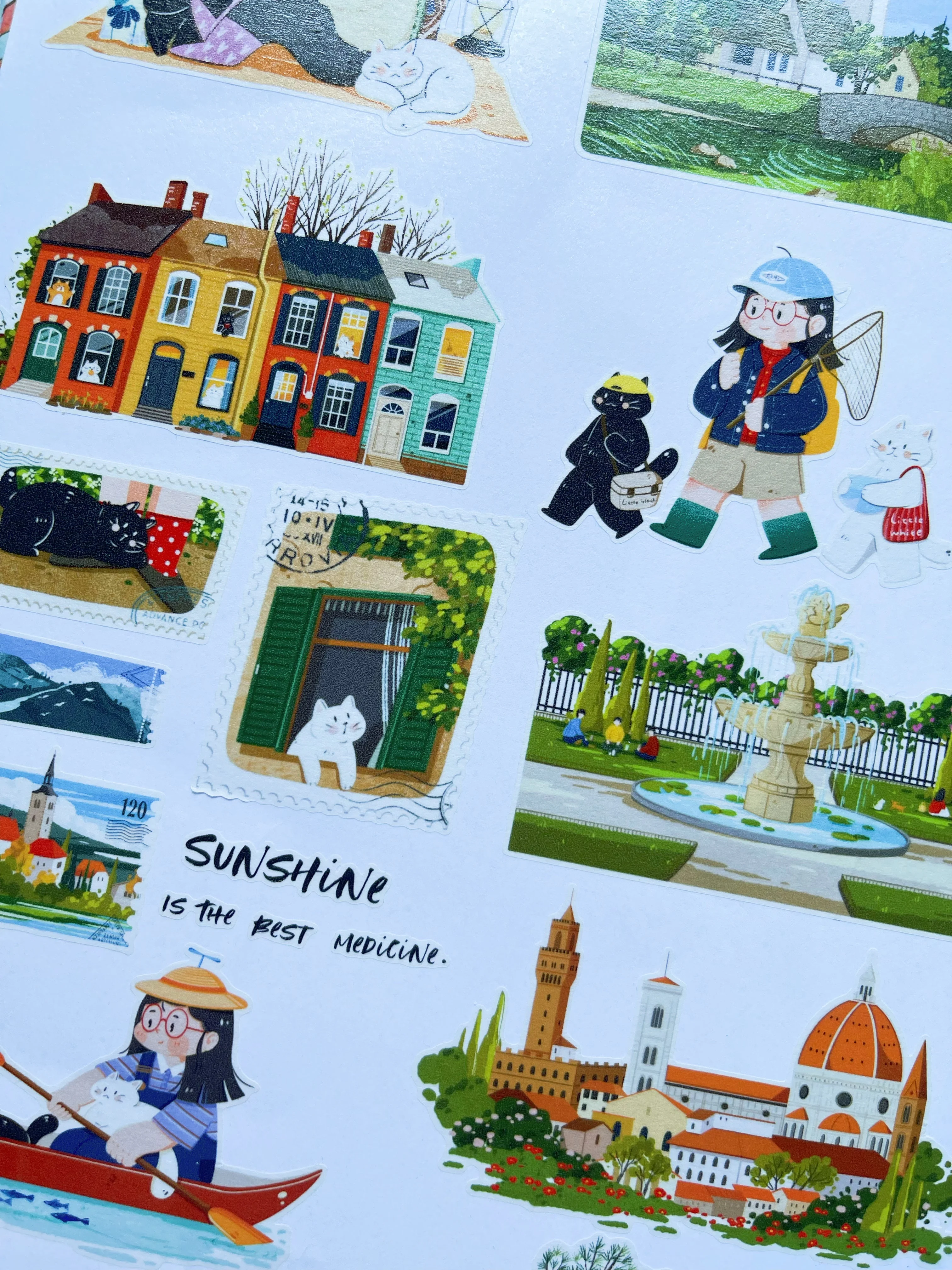 Милый пейзаж Кошки Журнал Washi Pet Лента Высечка
Милый пейзаж Кошки Журнал Washi Pet Лента Высечка