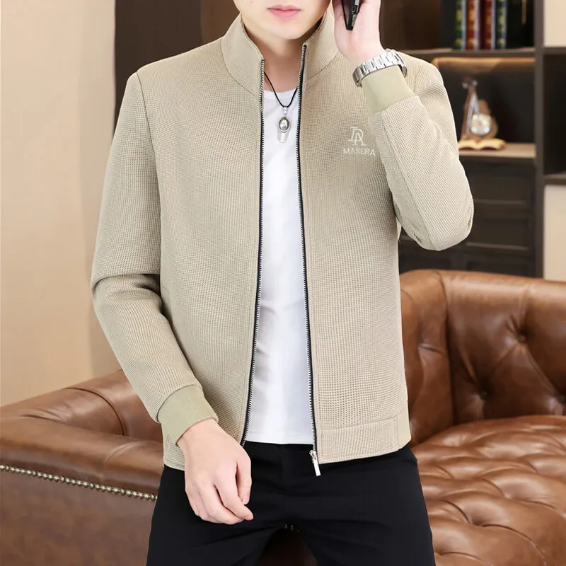 2025 Spring Autumn business Casual Solid Fashion Slim Bomber Jacket Men Overcoat New Arrival Baseball Jackets Men's JackeTop
2025 Spring Autumn business Casual Solid Fashion Slim Bomber Jacket Men Overcoat New Arrival Baseball Jackets Men's JackeTop