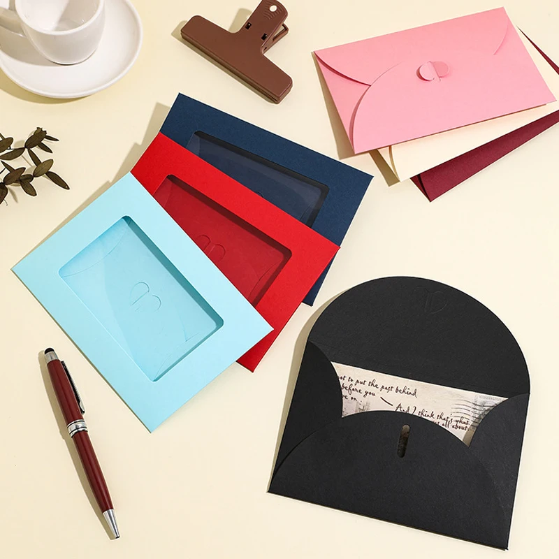 50pcs Kraft Envelopes for Card Stationery Greeting Card Storage 250g Paper 11x16cm Small Business Wedding Invitations Photo Bag
50pcs Kraft Envelopes for Card Stationery Greeting Card Storage 250g Paper 11x16cm Small Business Wedding Invitations Photo Bag