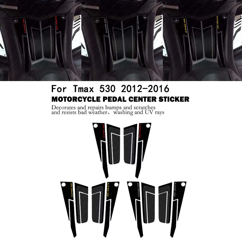 Motorcycle Front Pedal Protection Sticker Kit Waterproof UV Resistant 3D Resin Sticker for Yamaha T max 530 TMAX 530 2012-2016
Motorcycle Front Pedal Protection Sticker Kit Waterproof UV Resistant 3D Resin Sticker for Yamaha T max 530 TMAX 530 2012-2016