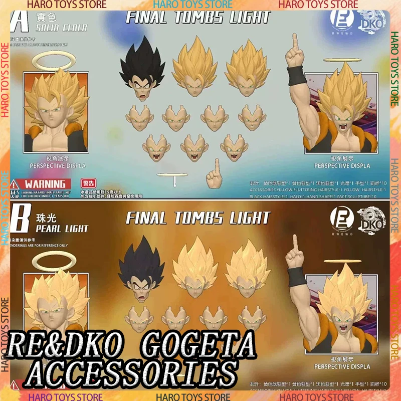RE&DKO Studio GOGETA Head Face Sculpture Accessories Gogeta Super Saiyan Goku Dragon Ball Z Anime Action Figures Birthday Gift
RE&DKO Studio GOGETA Head Face Sculpture Accessories Gogeta Super Saiyan Goku Dragon Ball Z Anime Action Figures Birthday Gift