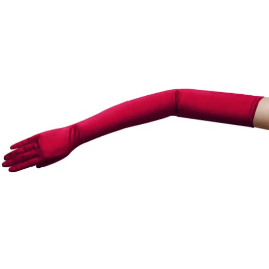 23.5" Long Shiny Stretch Satin Dress Gloves Opera Length 16BL
23.5" Long Shiny Stretch Satin Dress Gloves Opera Length 16BL