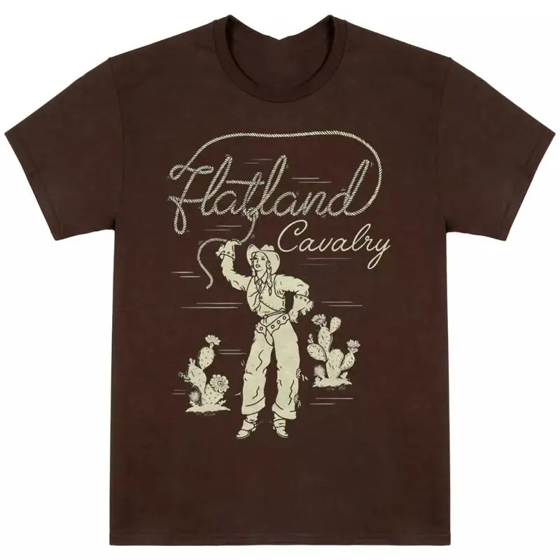 Футболка Flatland Cavalry Band для фанатов из темного шоколада, полный размер S 5Xl
Футболка Flatland Cavalry Band для фанатов из темного шоколада, полный размер S 5Xl