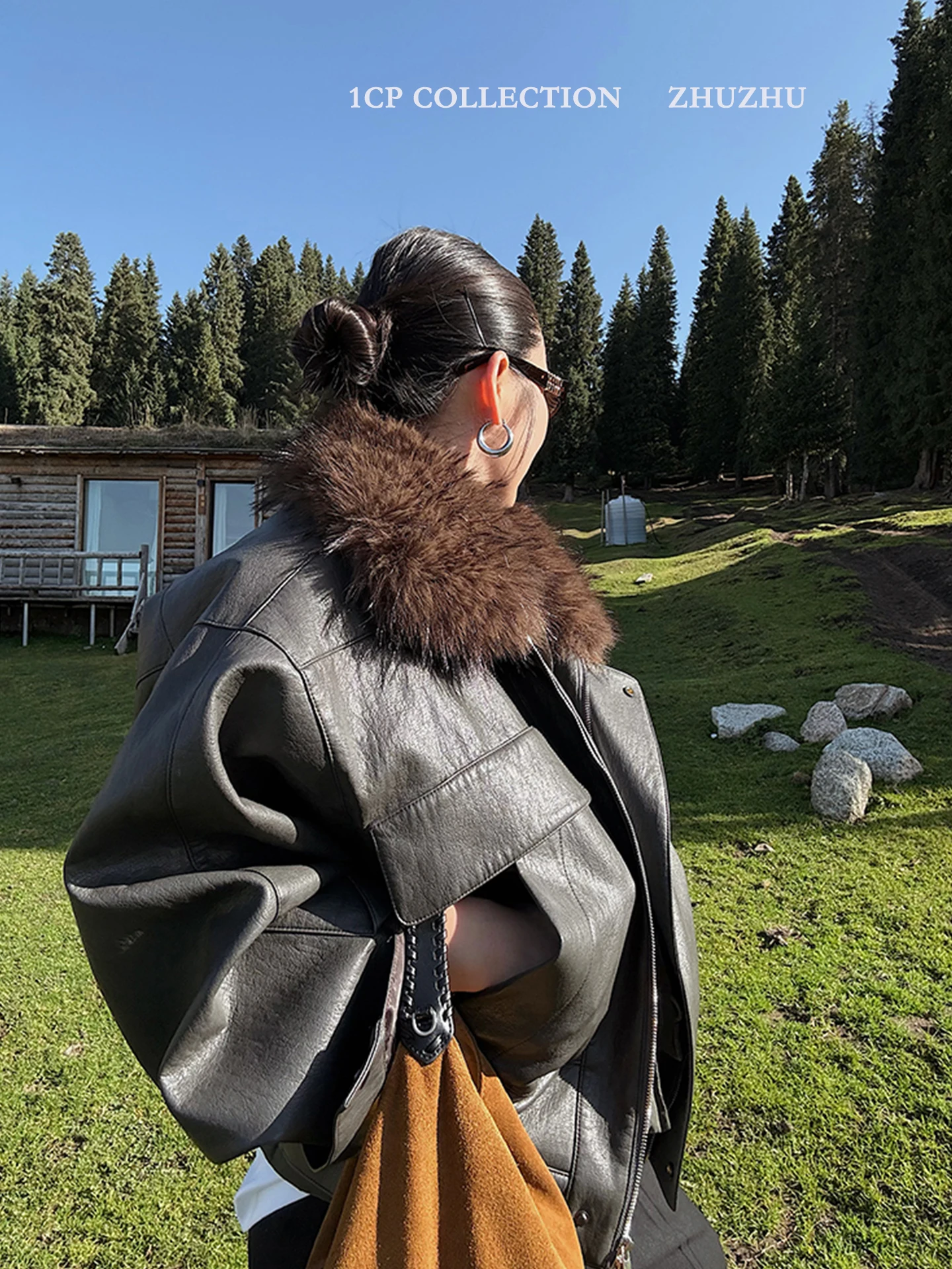 Women's Warmth Faux Fur Collar Leather Jaet Inner Plu ey Coffee Color Winter New Sle Detachable Bla Outerwear
Women's Warmth Faux Fur Collar Leather Jaet Inner Plu ey Coffee Color Winter New Sle Detachable Bla Outerwear