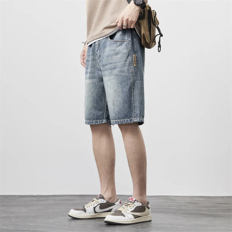 2025 Spring/Summer Denim Shorts Men's Versatile Loose Korean Trendy Pants short pants men shorts for men clothing
2025 Spring/Summer Denim Shorts Men's Versatile Loose Korean Trendy Pants short pants men shorts for men clothing