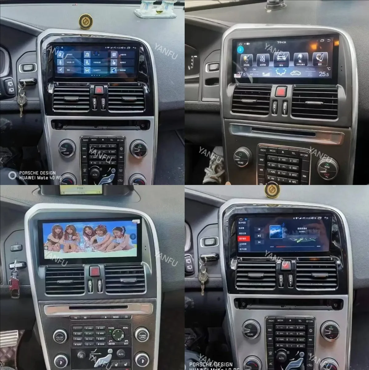 8,8-дюймовый автомобильный стерео радиоприемник Android 14, обновление для Volvo XC60 2009-2017, сменный головное устройство с сенсорным экраном, беспроводной CarPlay
8,8-дюймовый автомобильный стерео радиоприемник Android 14, обновление для Volvo XC60 2009-2017, сменный головное устройство с сенсорным экраном, беспроводной CarPlay