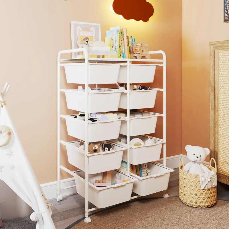 Drawer-type floor-to-ceiling multi-layer shelf storage boxMulti-functional storage cabinet
Drawer-type floor-to-ceiling multi-layer shelf storage boxMulti-functional storage cabinet
