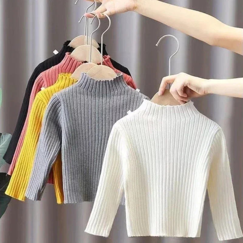 High Neck Baby Sweaters Autumn Winter Kids Boys Girls Pure Color Knit Sweater Baby Kids Boys Girls Pullover Sweaters E03
High Neck Baby Sweaters Autumn Winter Kids Boys Girls Pure Color Knit Sweater Baby Kids Boys Girls Pullover Sweaters E03