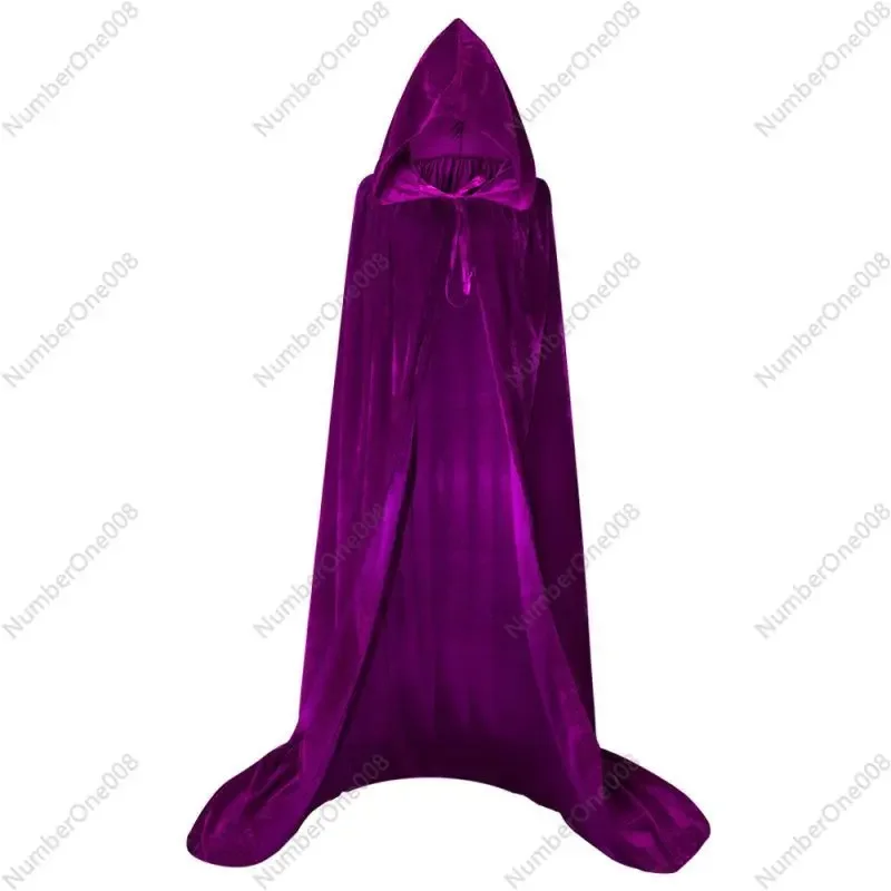 Halloween Velvet Hooded Cloak Costume, Long Witch Cape for Role Play, Black Dress Up Cloak, Bestseller
Halloween Velvet Hooded Cloak Costume, Long Witch Cape for Role Play, Black Dress Up Cloak, Bestseller