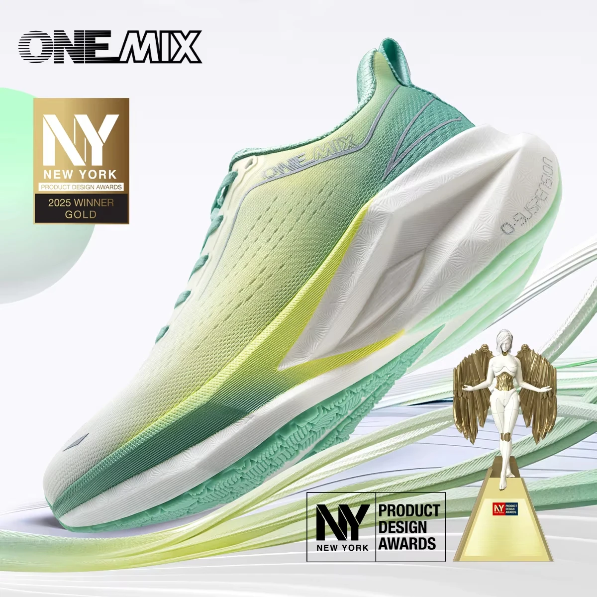 Onemix Running Shoes Soft Soles Men Women Outdoor Sports Leisure Anti-Slip Autumn Comfortable Cushioned Footwear
Onemix Running Shoes Soft Soles Men Women Outdoor Sports Leisure Anti-Slip Autumn Comfortable Cushioned Footwear