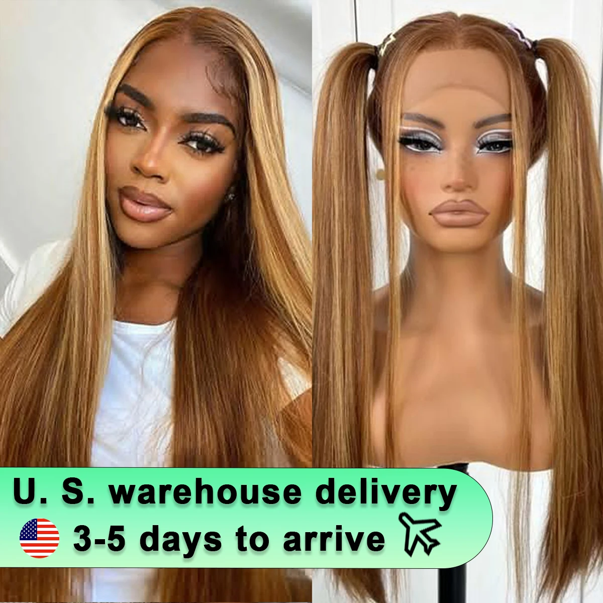 360 Full Hd Lace Front Wig 180% Density Highlight Ombre 4/27 Honey Blonde Human Hair Bone Straight Lace Frontal Wigs For Women
360 Full Hd Lace Front Wig 180% Density Highlight Ombre 4/27 Honey Blonde Human Hair Bone Straight Lace Frontal Wigs For Women