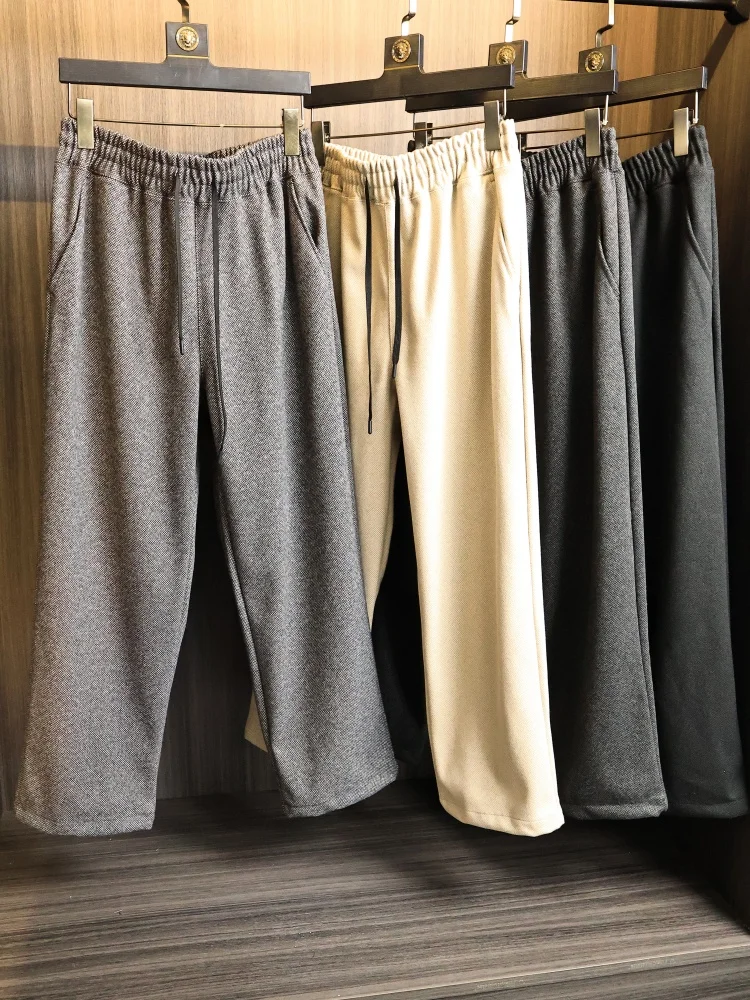 Smooth And Thickened! Wool Blend! Autumn Winter Men's Floral Texture Loose Straight Casual Pants Trendy
Smooth And Thickened! Wool Blend! Autumn Winter Men's Floral Texture Loose Straight Casual Pants Trendy