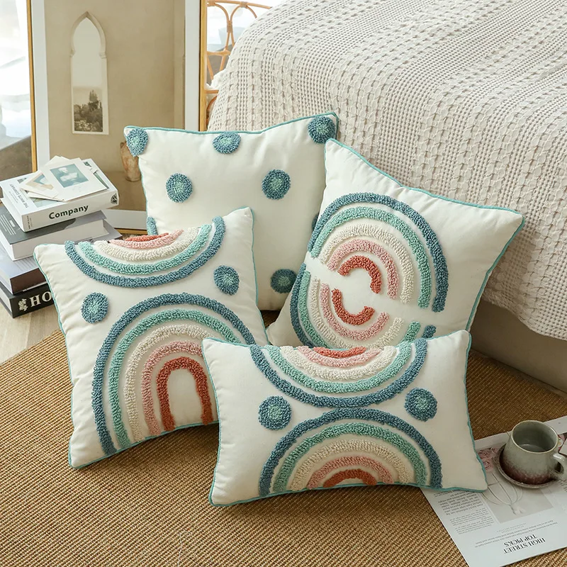 45x45cm Throw Cushion Cover Nordic Fashion Bohemian Moroccan Sofa Living Room Bedroom Hotel Comfort pillow case cover 
45x45cm Throw Cushion Cover Nordic Fashion Bohemian Moroccan Sofa Living Room Bedroom Hotel Comfort pillow case cover