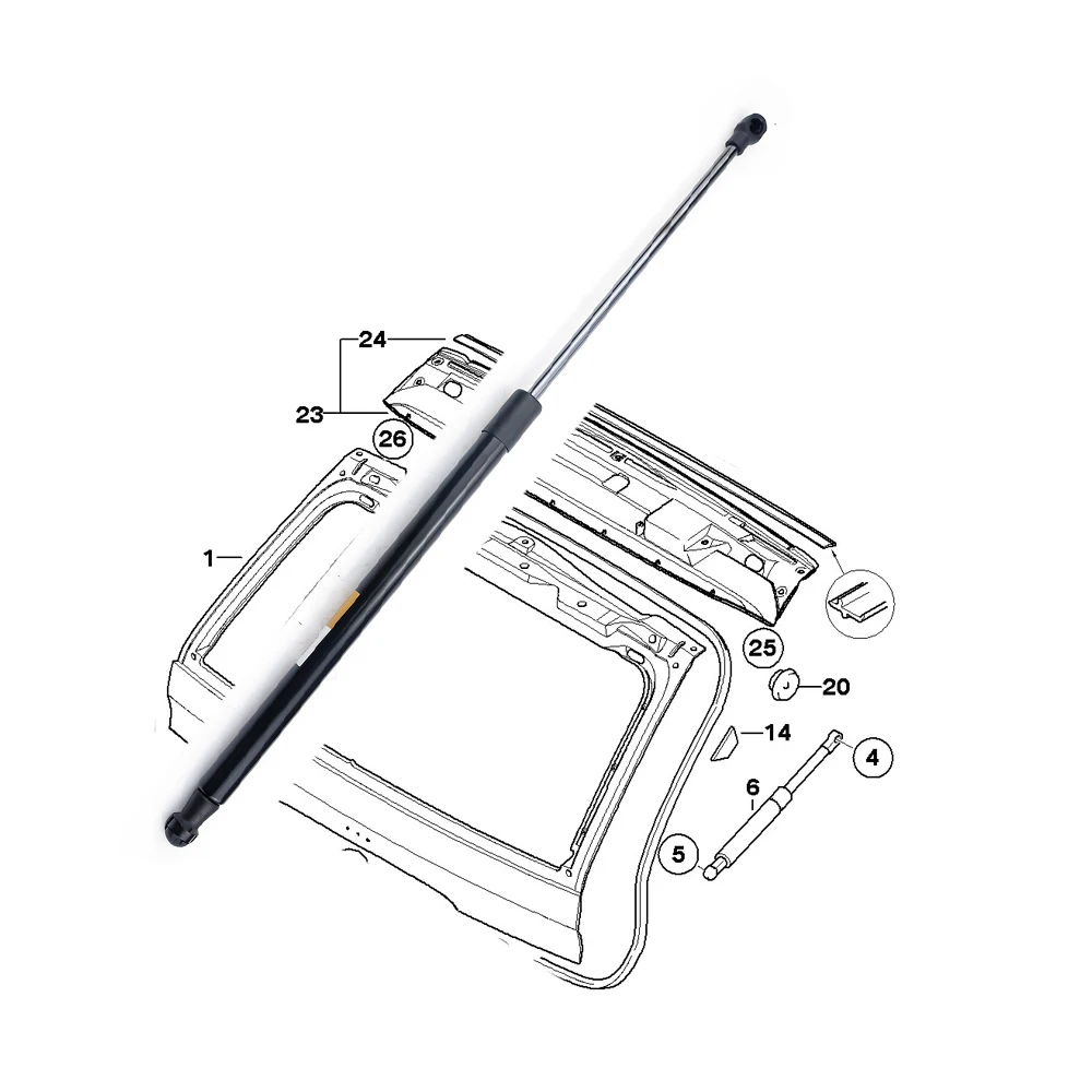 2 шт. газовая пружина багажника автомобиля для BMW X5 E53 51248402405 опорная стойка задней двери автоаксессуары
2 шт. газовая пружина багажника автомобиля для BMW X5 E53 51248402405 опорная стойка задней двери автоаксессуары