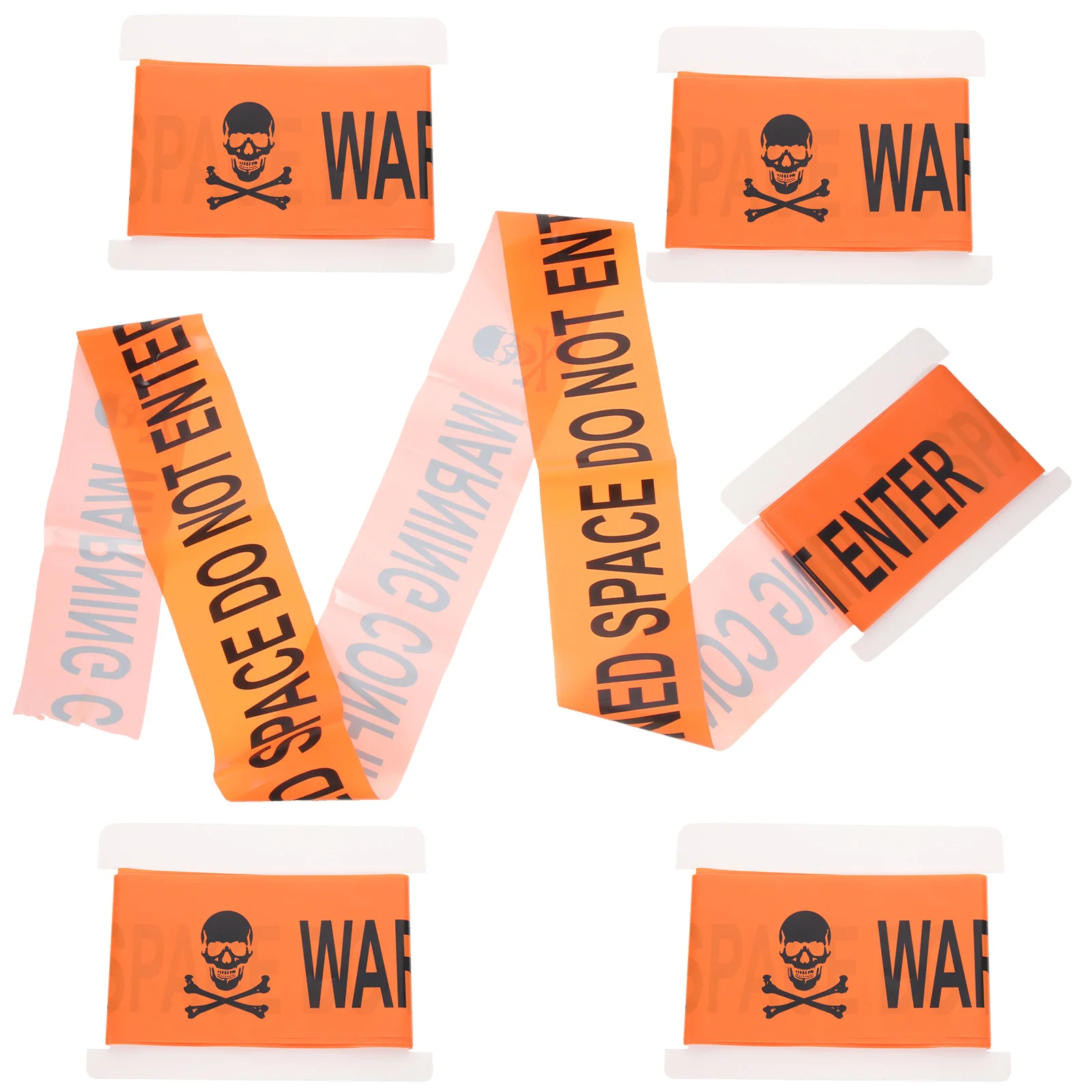 5pcs Halloween Warning Tape Decor Danger Line Caution Barrier PE DurableHaunted House Courtyard Indoor Outdoor
5pcs Halloween Warning Tape Decor Danger Line Caution Barrier PE DurableHaunted House Courtyard Indoor Outdoor
