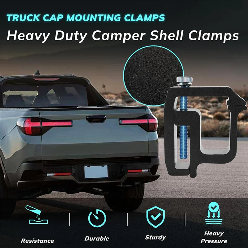 Truck Cap Mounting Clamps, Heavy Duty Camper Shell Clamps For Chevy Silverado Sierra 1500/2500/3500, For Dodge-A65M
Truck Cap Mounting Clamps, Heavy Duty Camper Shell Clamps For Chevy Silverado Sierra 1500/2500/3500, For Dodge-A65M