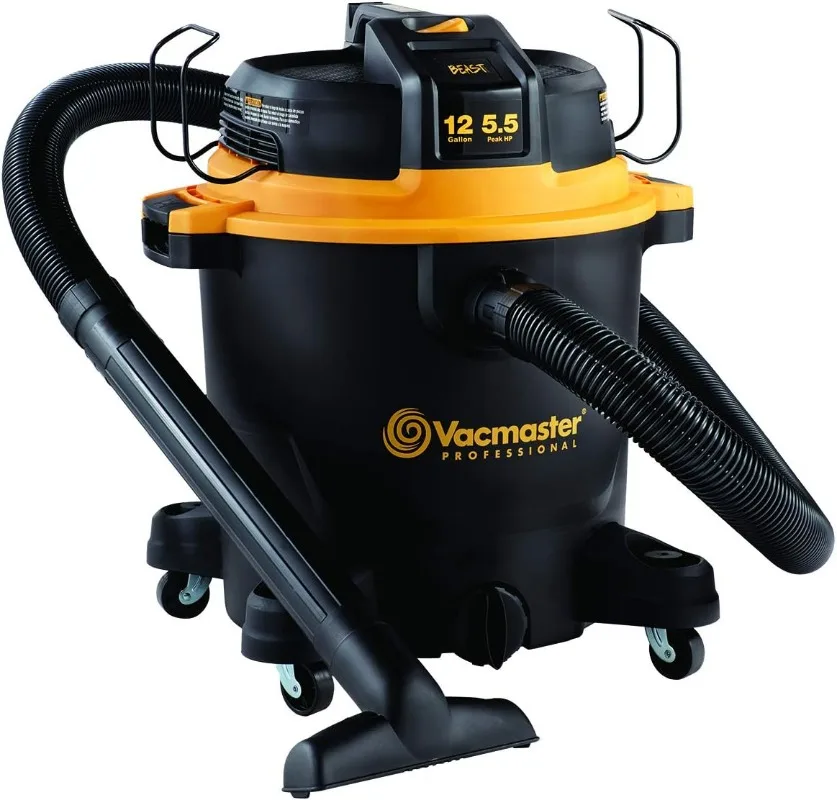 Vacmaster Professional - Professional Wet/Dry Vac, 12 галлонов, Beast Series, 5.5 HP 2-1/2 дюйма шланг (VJH1211PF0201), черный
Vacmaster Professional - Professional Wet/Dry Vac, 12 галлонов, Beast Series, 5.5 HP 2-1/2 дюйма шланг (VJH1211PF0201), черный