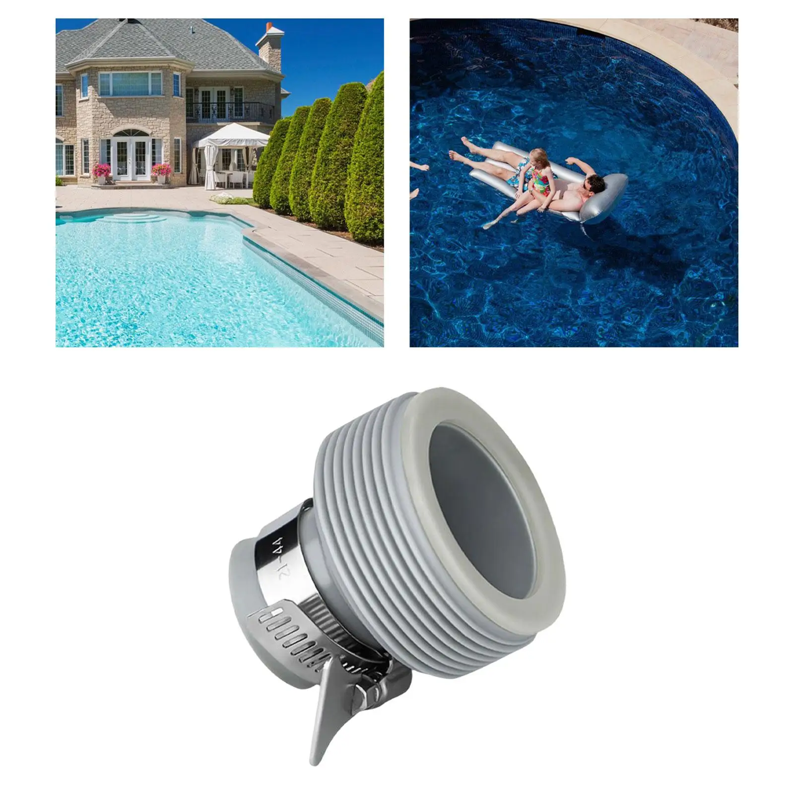 Pool Converter Hose Adapter Pool Pump Parts Maintenance Pool Drain Adapter
Pool Converter Hose Adapter Pool Pump Parts Maintenance Pool Drain Adapter