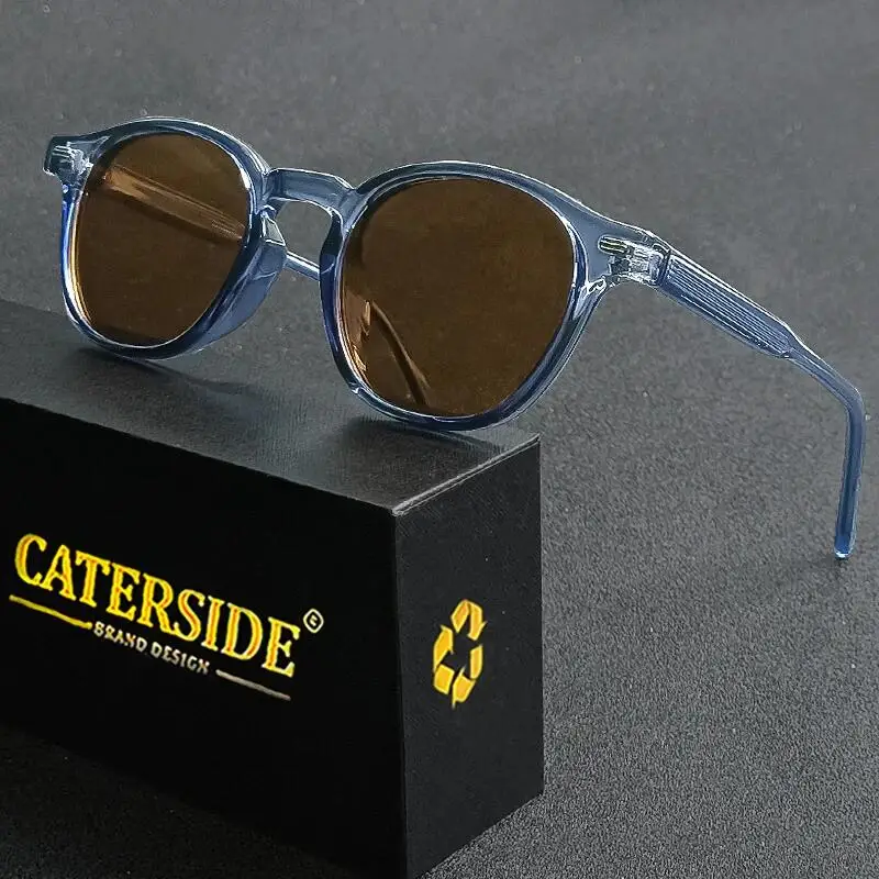 Солнцезащитные очки CATERSIDE, поляризованные, круглые, мужские, оправа TR, сменные линзы, женские, ретро, для вождения, рыбалки, в стиле панк, защита UV400
Солнцезащитные очки CATERSIDE, поляризованные, круглые, мужские, оправа TR, сменные линзы, женские, ретро, для вождения, рыбалки, в стиле панк, защита UV400