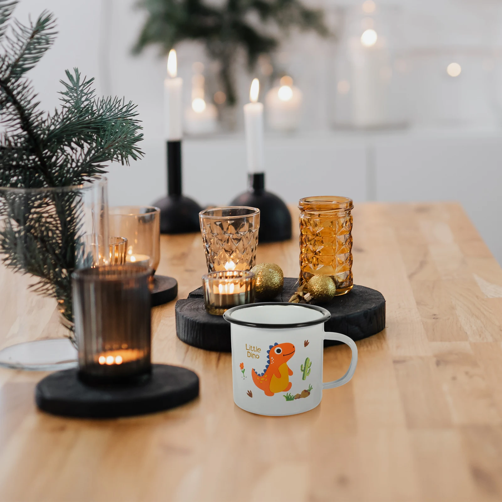 1pc Sturdy Enamel Mug Thickened Cartoon Design Comfortable Handle Coffee Tea Cup Retro Vintage Farmhouse Camping Mug For Home
1pc Sturdy Enamel Mug Thickened Cartoon Design Comfortable Handle Coffee Tea Cup Retro Vintage Farmhouse Camping Mug For Home