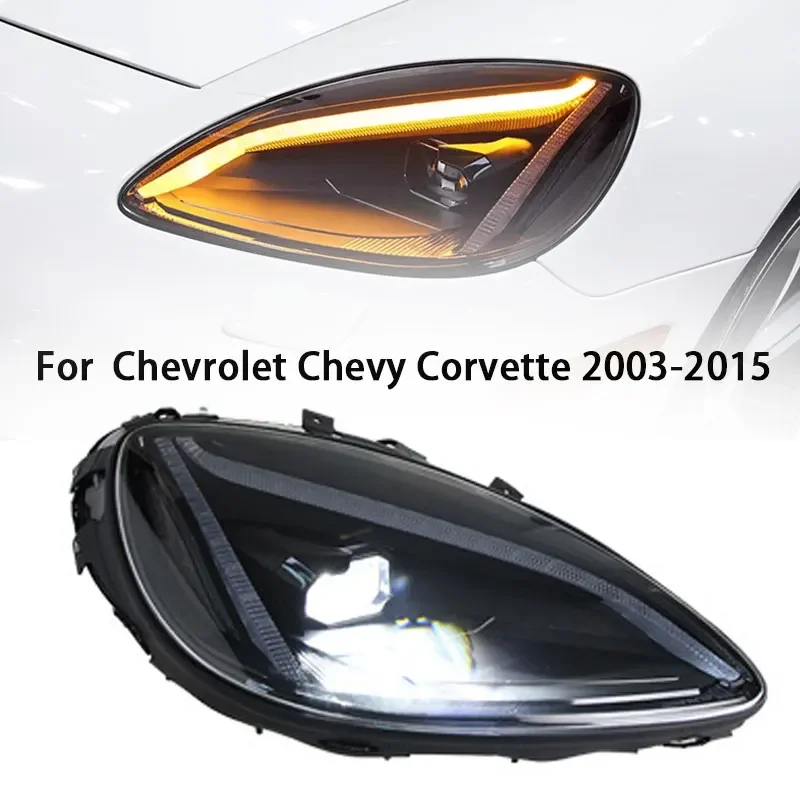 Car Head Lamp for Chevrolet Corvette C6 LED Headlight 2005-2015 ZR1 Headlights DRL Turn Signal High Beam Angel Eye Projector
Car Head Lamp for Chevrolet Corvette C6 LED Headlight 2005-2015 ZR1 Headlights DRL Turn Signal High Beam Angel Eye Projector