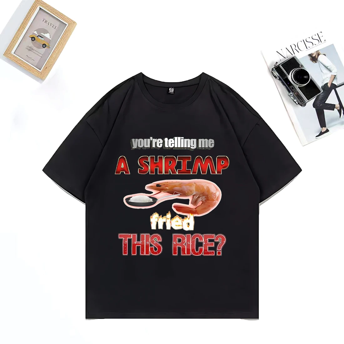 A Shrimp Fried This Rice Funny Y2k Unisex T shirt 2025 Men Women Fashion vintage Oversized clothes short sleeve T-shirts Top Tee
A Shrimp Fried This Rice Funny Y2k Unisex T shirt 2025 Men Women Fashion vintage Oversized clothes short sleeve T-shirts Top Tee