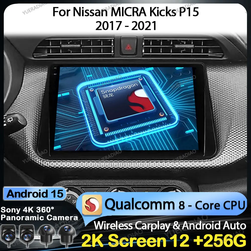 Android 15 Carplay Auto For NISSAN MICRA KICKS 2017 2018 2019 Car Radio Multimedia Video Player NAVI GPS 4G LTE 5G WIFI QLED DSP
Android 15 Carplay Auto For NISSAN MICRA KICKS 2017 2018 2019 Car Radio Multimedia Video Player NAVI GPS 4G LTE 5G WIFI QLED DSP