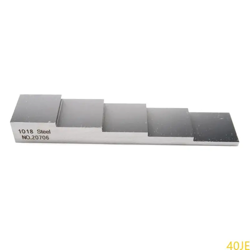 40JE 5 Step Ultrasonic Thickness Meter Calibration Block 0.1" to 0.5" Carbon Steel Easy Operation for Thickness & Linearity
40JE 5 Step Ultrasonic Thickness Meter Calibration Block 0.1" to 0.5" Carbon Steel Easy Operation for Thickness & Linearity