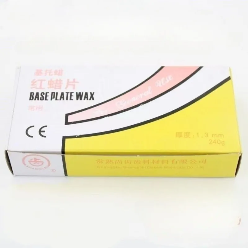 1 Box/17-20pcs Dental Materials 1.3/1.5/2.0mm Feihong Xia Uses Red Wax Sheet Model Wax Thick Sheet Large Wax Dentistry Plate
1 Box/17-20pcs Dental Materials 1.3/1.5/2.0mm Feihong Xia Uses Red Wax Sheet Model Wax Thick Sheet Large Wax Dentistry Plate