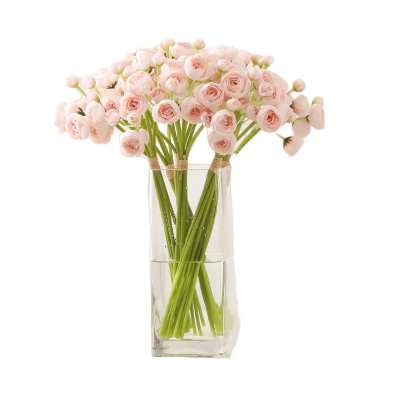 3 Bunches High Quality Bridal Wedding Artificial Bouquet of Flowers Home Accessories Bedroom Vase Party Decoration Salon Decor
3 Bunches High Quality Bridal Wedding Artificial Bouquet of Flowers Home Accessories Bedroom Vase Party Decoration Salon Decor