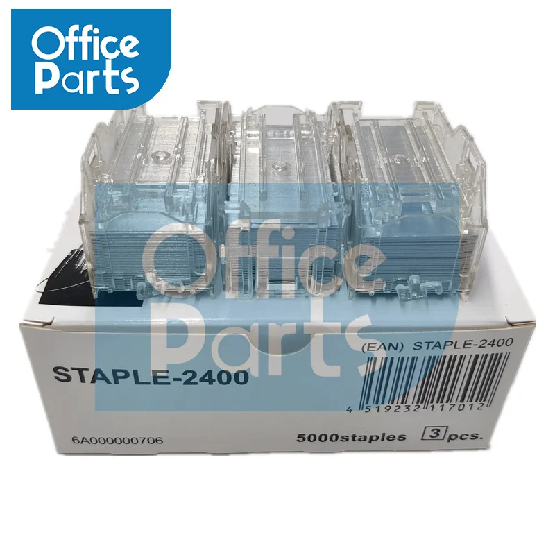 Original Staples STAPLE-2400 as used for Toshiba e-Studio 2000AC 2500AC 3005AC 3505AC 4505AC 2400 1 Box of 3 6A000000706
Original Staples STAPLE-2400 as used for Toshiba e-Studio 2000AC 2500AC 3005AC 3505AC 4505AC 2400 1 Box of 3 6A000000706