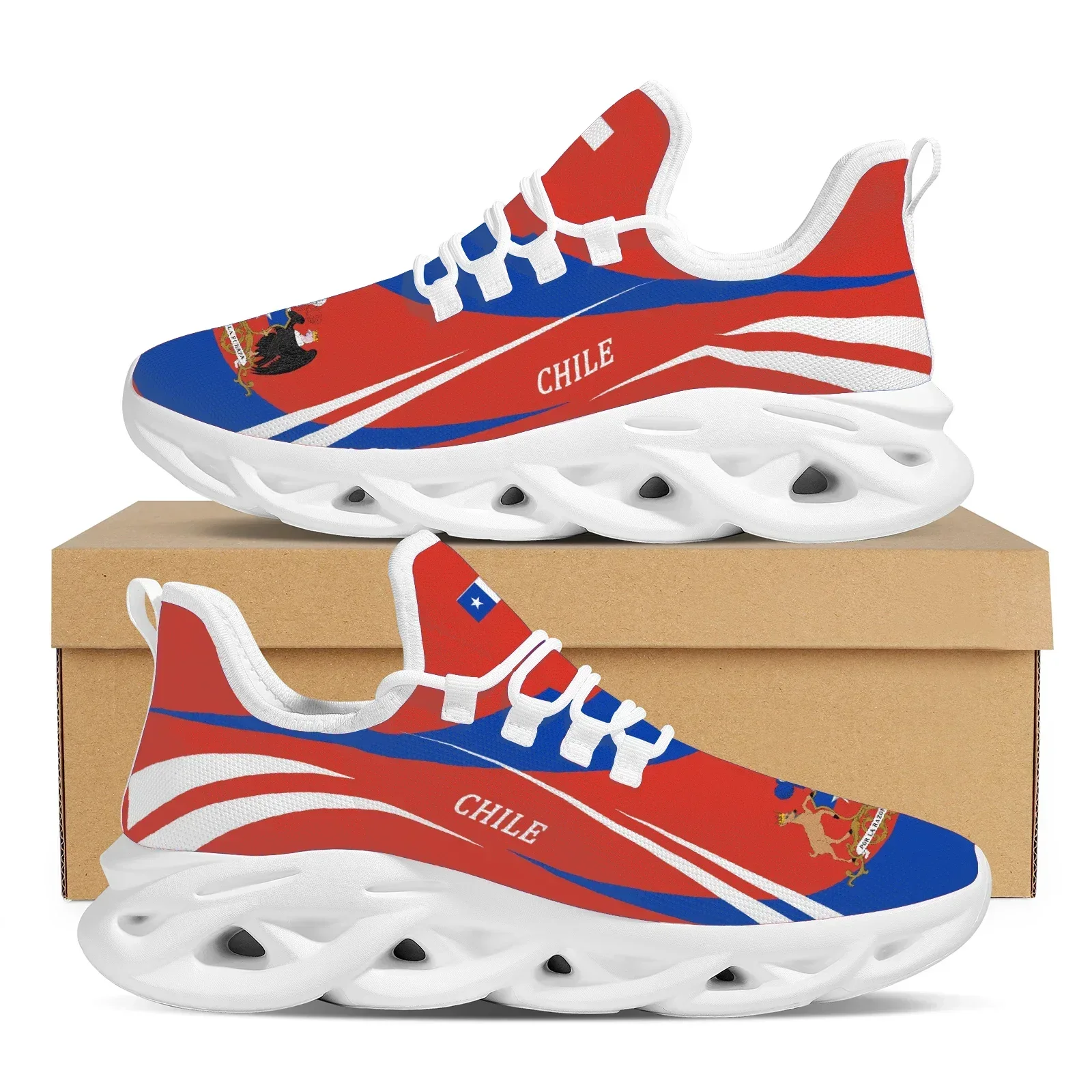 Hot Andean Deer Vulture National Emblem Print Sneakers Chilean Flag Design Lace-Up Flat Shoes Student Casual Platform Mesh Shoes
Hot Andean Deer Vulture National Emblem Print Sneakers Chilean Flag Design Lace-Up Flat Shoes Student Casual Platform Mesh Shoes