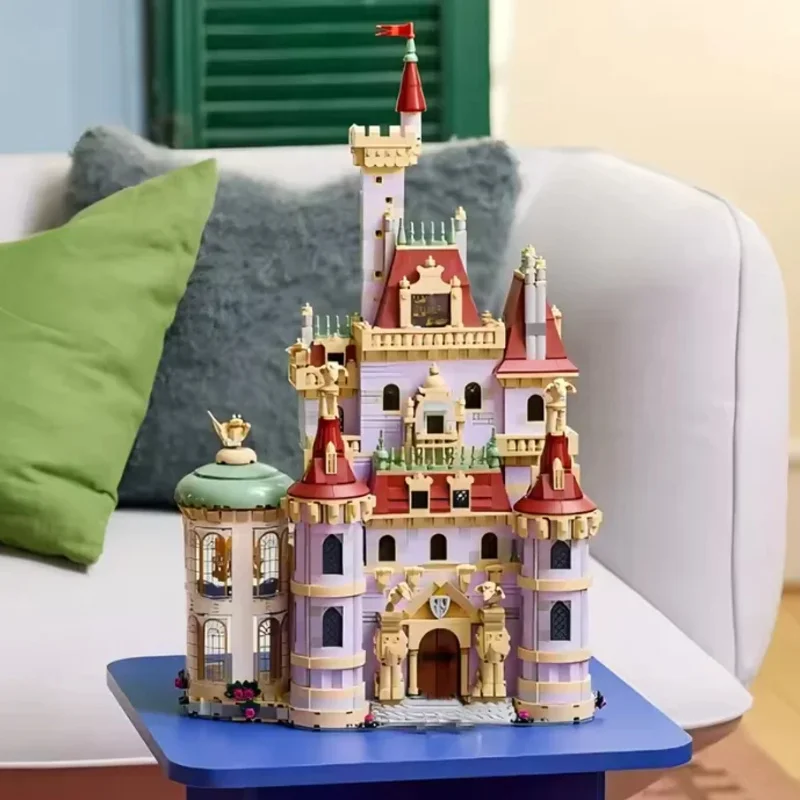 Beauty and the Beast Castle Building Block Model, Beautiful Castle, Street View Model Building Blocks, Creative Assembling Toys
Beauty and the Beast Castle Building Block Model, Beautiful Castle, Street View Model Building Blocks, Creative Assembling Toys