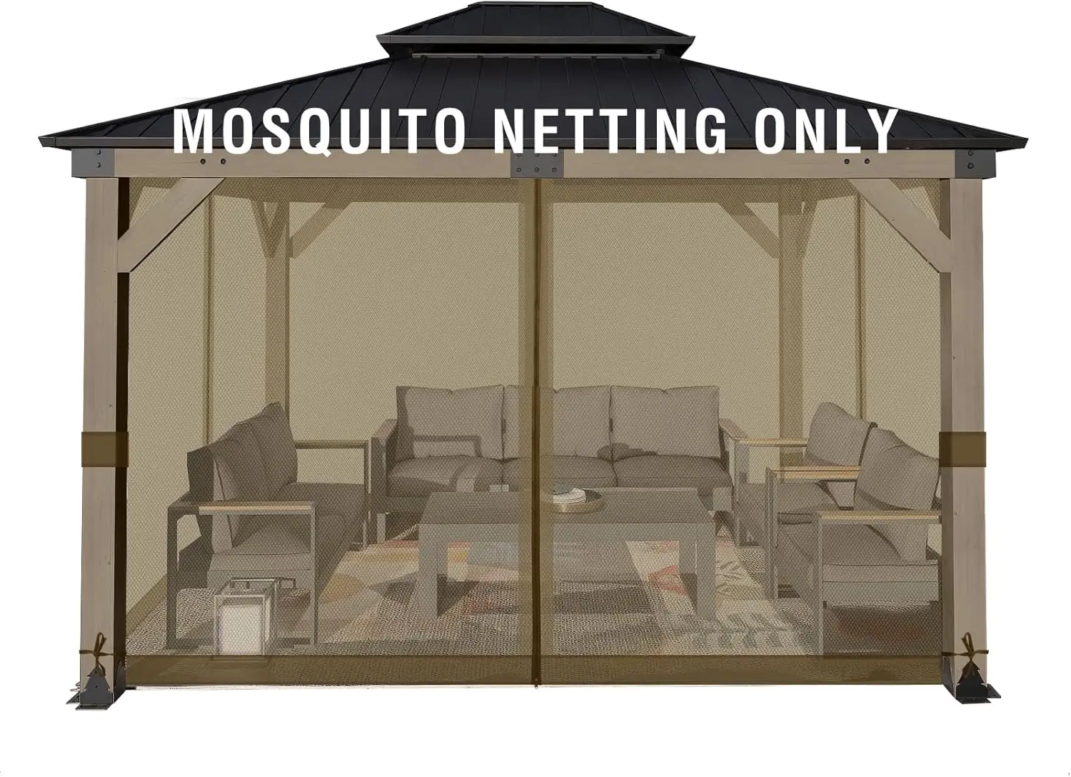 Универсальная сменная москитная сетка для беседки 10x12 футов, 4-панельные боковые стенки с двойными молниями для патио и заднего двора
Универсальная сменная москитная сетка для беседки 10x12 футов, 4-панельные боковые стенки с двойными молниями для патио и заднего двора